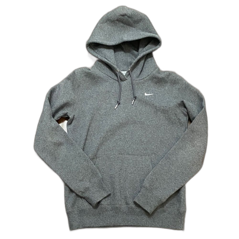Nike Charcoal Gray Hoodie Sweatshirt Athleisure